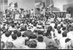 (3368) Cesar Chavez, demonstration, Salinas, California, 1970.